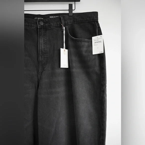 Good American "Good Barrel Relaxed Standard Fit", New With Tags, Size 16 - Picture 5 of 9